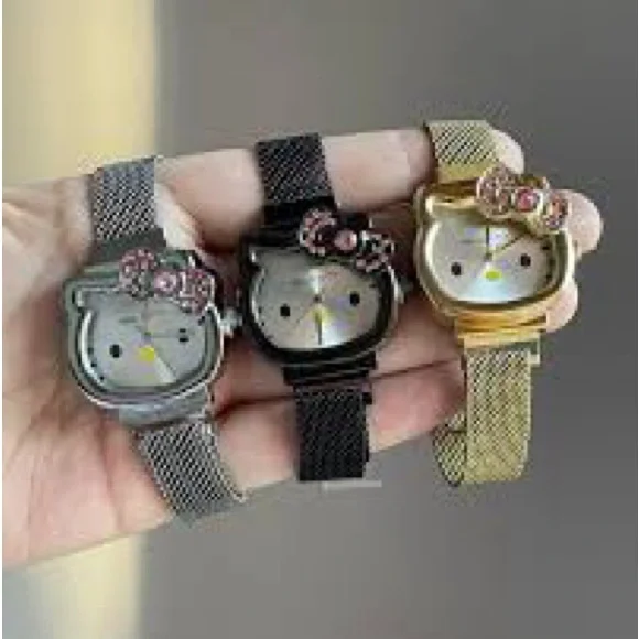 Hello Kitty Silver and Pink  with Iconic Design - Picture 3 of 4